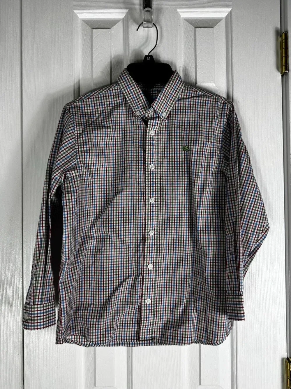 J Bailey Boys Roscoe Button Front Shirt Size 8